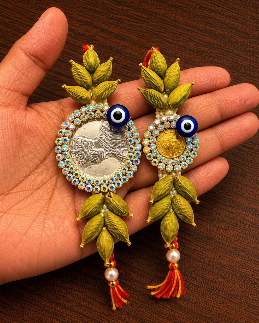 Royal Heritage Coin Rakhi