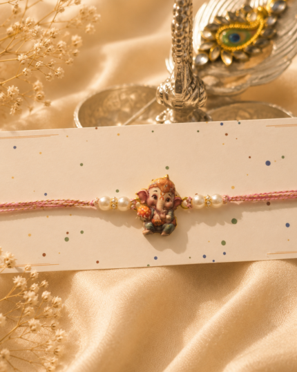 Little Ganesha Blessings Rakhi