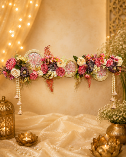 Lotus Bloom Floral Bandanwar