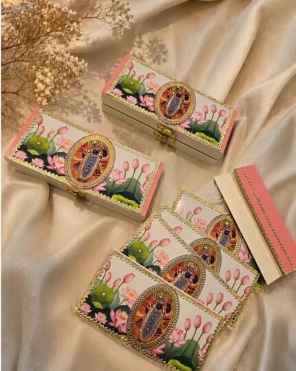 Shrinathji Luxury Money Envelope & Gaddi Box Set