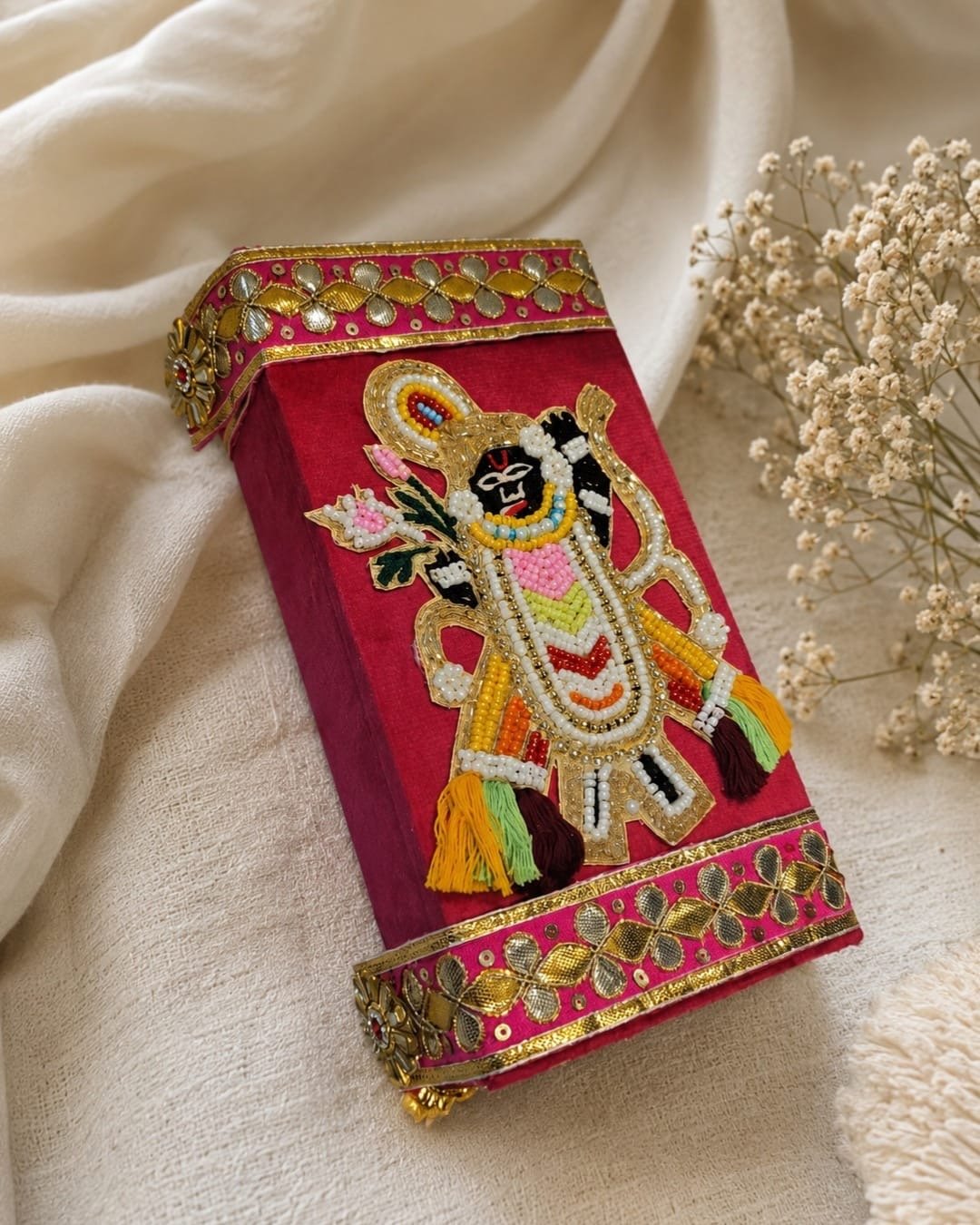 Shrinathji Handcrafted Gaddi Box